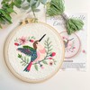 Myfelicity Punch Needle Embroidery Kit, Beginner Craft Set with Animal