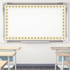 Whaline 32.8 Ft Daisy Flower Bulletin Board Border Cartoon White