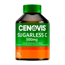 세노비스 무설탕 씹어먹는 비타민C 500mg 300정 Senovis Sugar-Free Chewable Vitamin C 500mg 300 Tablets