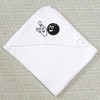 Azeeda 'Bowling Ball and Pin' Baby Hooded Towel (HT00035086)