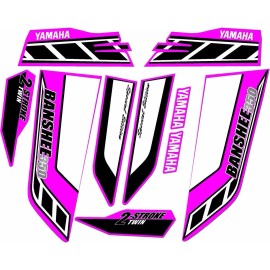BANSHEE Yamaha banshee full graphics kit THICK AND HIGH GLOSS