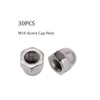 M10 Acorn Cap Nuts, 10mm Thread Dome Head Nuts, 304