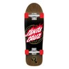 Santa Cruz Global Flame Dot 9.7in x 31.7in Shaped Skateboard