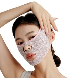 Face Lifting Band V-line Elasticity Care Double Chin Face Line 2ea