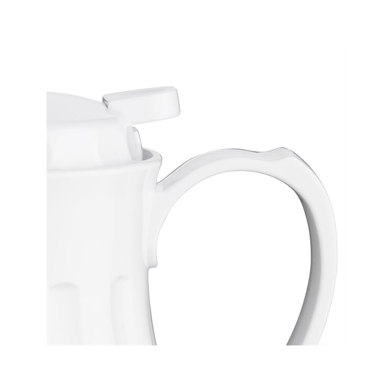 Olympia Olympia Insulated Swirl Jug White - 1.2Ltr 40.57fl oz