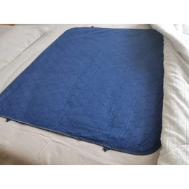 Pack of 2 Careboree Quilted Cotton Top Underpad 34" X36“Reusable Incontinence Bed Pads Washable Durable Waterproof Extra Absorbent Draw Sheet for Mattress