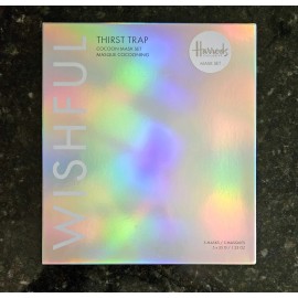 Huda Beauty 5x Huda Beauty Wishful Thirst Trap Cocoon Sheet Face Mask 5x1.23 oz NIB!