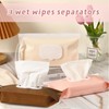 TELAIN Wet Wipe Dispenser, 3 Pack Portable Refillable Wet Wipe