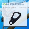 ProClimb Forged Aluminum Carabiner Snaphook | Perfect for Rock Climbing,