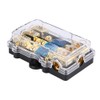 Fuse Holder, 1 in 3 Ways 24V 60A Car Stereo