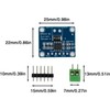 LuojinLuoda 5pcs INA219 Bi-Directional DC Current Power Supply Sensor Breakout