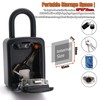Protable Key Storage Security Lock,V-Resourcing® Door Knob Mounted Re-settable 4