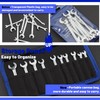SPEEDWOX Double-ended Spanner Set, Thin Spanner Set, 10 Piece Set,