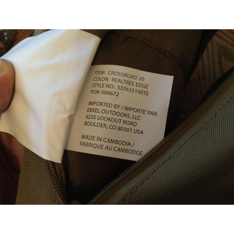 Camo SJK CROSSROAD 20L CAMO BACKPACK BY SLUMBERJACK WITH EXPANDABLE