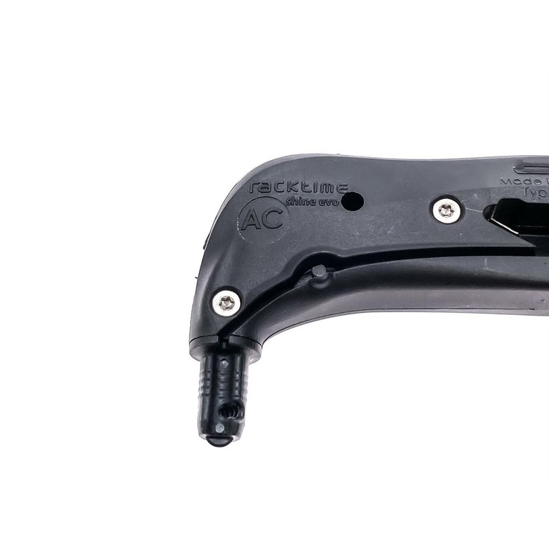 Racktime Unisex - Adult Shine Evo Pack Carrier, Black, 1