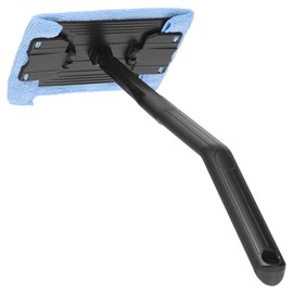 Carmate C190 X-Clear 360 Wiper Flat Ultra-thin Head for Car Interior Window Cleaning with Microfiber Cloth