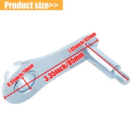 QAZAKY Chain Tensioner Spring Roller Adjuster Heavy Duty for Pit Dirt Bike Mini Motor ATV Motorcycle Quad 50cc 90cc 110cc 125cc 140cc 150cc Doodlebug 212 SSR SDG Polaris Predator 415 420 428 520 530