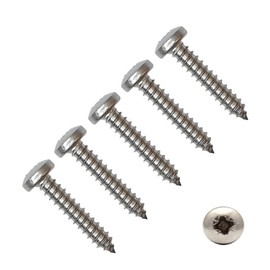 TERF® 3.0mm X 20mm (No. 4 X 0.79) Pozi Drive Pan Head Steel Screws 3.0mm X 20mm Self Drilling Self Tapping Wood Screw Chipboard and Multi Purpose Screw - Pack of 100