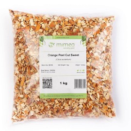 Orange Peel Sweet Cut from Mimea - Great for Cooking, Baking, Distilling and More 1kg