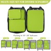 Gonex Compression Packing Cubes Extensible Organizer Bags For Travel Suitcase