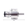 FERRODAY Stainless Steel Carbonation Cap Forced Carbonation PET Bottle Filling