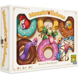 Repos Production | Monstrolicious | Board Game | Ages 8+ | 2 Players | 10 Minutes Playing Time
