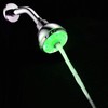 G1/2 Male Thread Shower Head Temperature Controlled 3 Color Changing