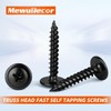 MewuDecor #10 x 3/4" Wood Screws Truss Head Fast Self