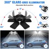 Aoretic LED Garage Lights 4 Pack -180W, 18000LM 6500K Led