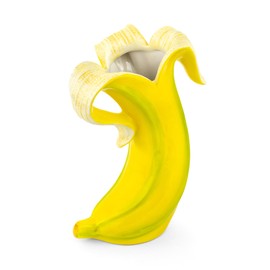 Banana Romance Vase - Large Flower Vase in Banana Design, Approx. 22 cm