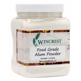 Alum Powder - Food Grade - 2 Lb Container
