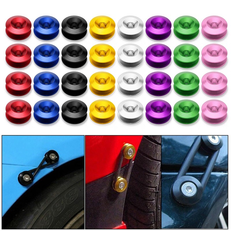 Aluminum Universal CNC Billet Quick Release Fasteners Kit Compatible with