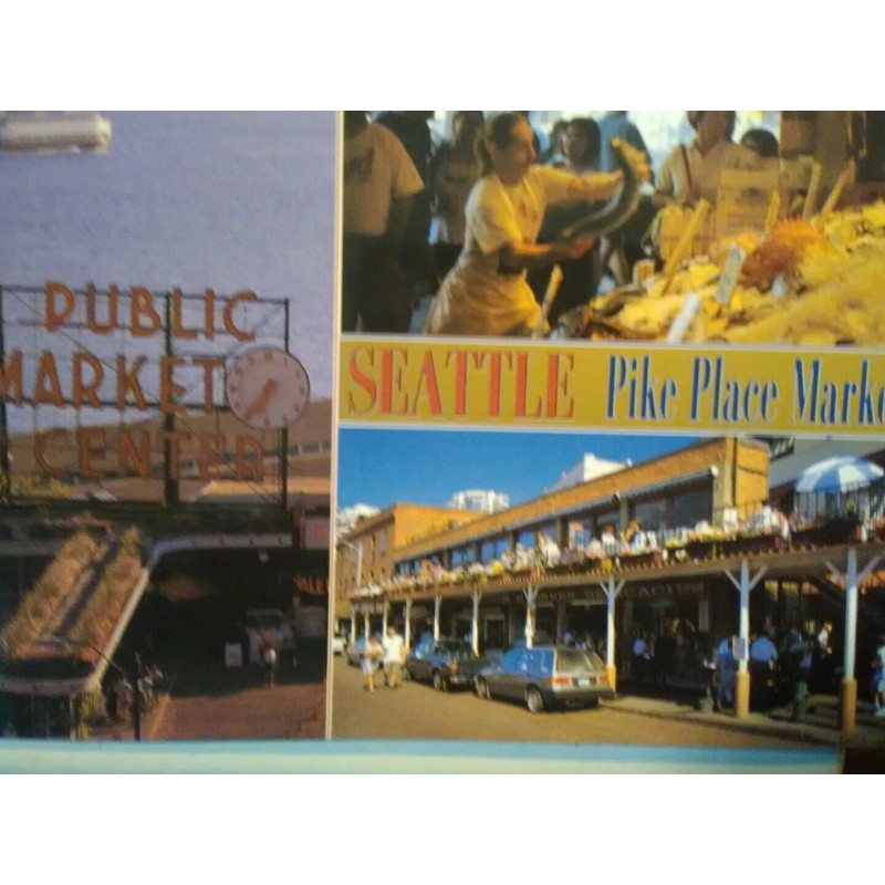 MICHAEL'S POST CARDS KENT WA CHROME POST CARD AERIAL VIEW