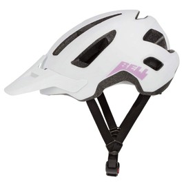 Bell Nomad Women's MTB Helmet 2020: Matte White/Purple Unisize 52-57cm