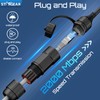 STARGEAR Starlink Flat High Performance Extension to RJ45 Cable, Ethernet