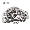 sourcing map Pack of 50 Locking Washer Locking Clips Press