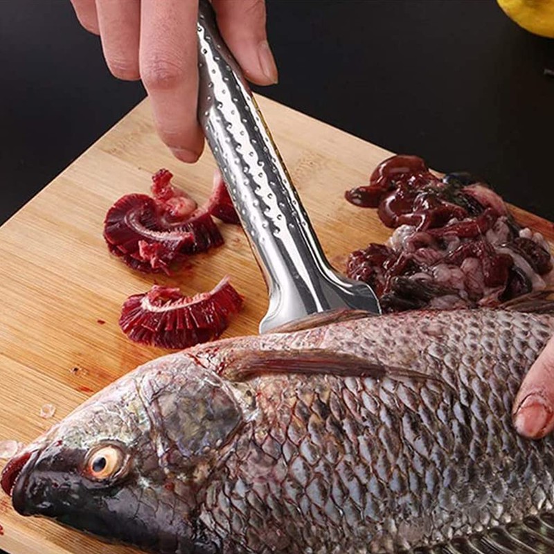Stainless steel fish scale remover, professional fish scaler fish scaler