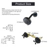 BEIYI 2 Handle Shower Faucet and 5 Mode Shower Head,