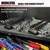 Monliful 48PCS Magnetic Modular Wrench Organizer Wrench Holder - Wrenchs
