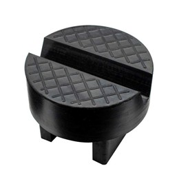 Universal Jack Stand Pad for Axle Stand 2-3 Ton Rubber Block Slotted Car Lift Frame Rail Pinch Welds Protector, Floor Jack and Axle Stands