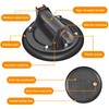 MENGXIANG 2Pack Vacuum Suction Cups Heavy Duty Hand-held Glass Lifter