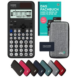 Calcuso Standard Package Light Grey with Calculator Casio FX-87DE CW