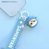 Gourmandies MOFUSAND MOFU-54A 3D Mascot with Multi-Ring Plus Hand Strap