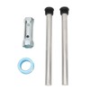 RV Water Heater Anode Rod with Sleeve Flat Cap 3/4in
