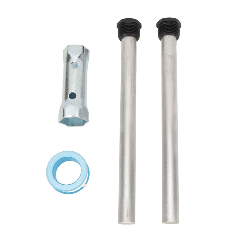RV Water Heater Anode Rod with Sleeve Flat Cap 3/4in