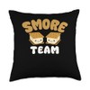 Smore Team Smore Marshmallow Throw Pillow