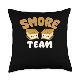 Smore Team Smore Marshmallow Throw Pillow