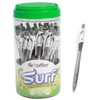 FLEXOFFICE Ballpoint Pens, Black Ink, 0.5mm Fine Point, 40 Count
