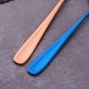 SBOMHS Soup Spoons Set of 8 Round Spoons Bouillon Spoons