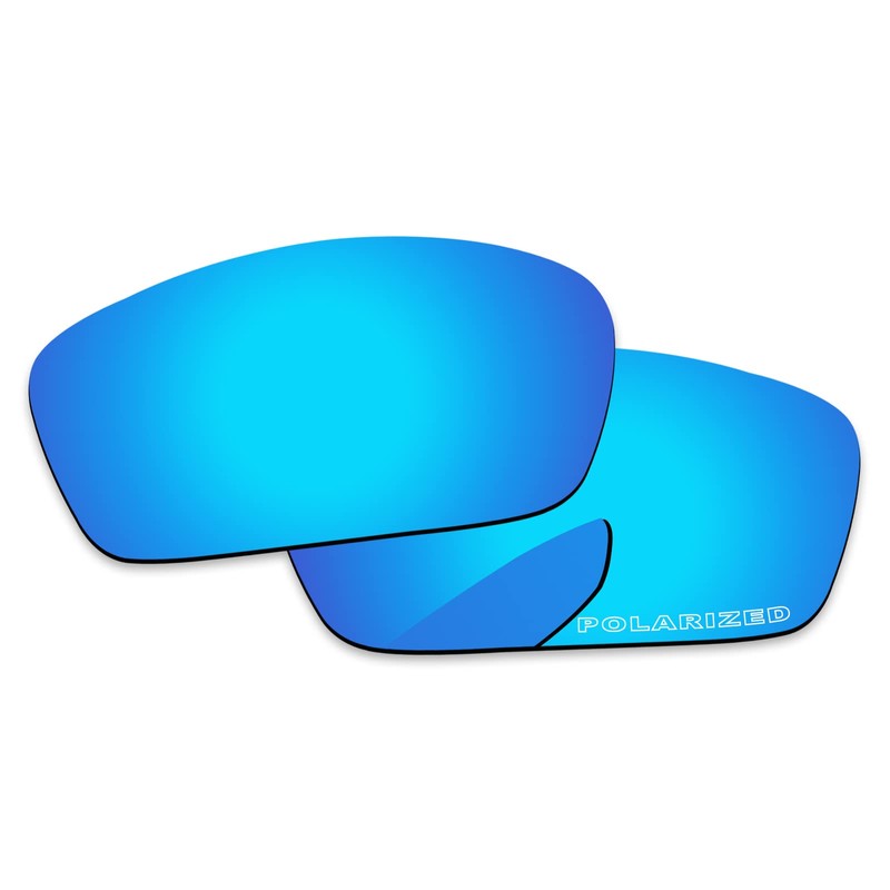 PapaViva Replacement Lenses for Oakley Splinter Ice Blue - Polarized